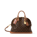 Alma MM Soft Celebration Monogram Coated Canvas Tote Bag N30049 For Women