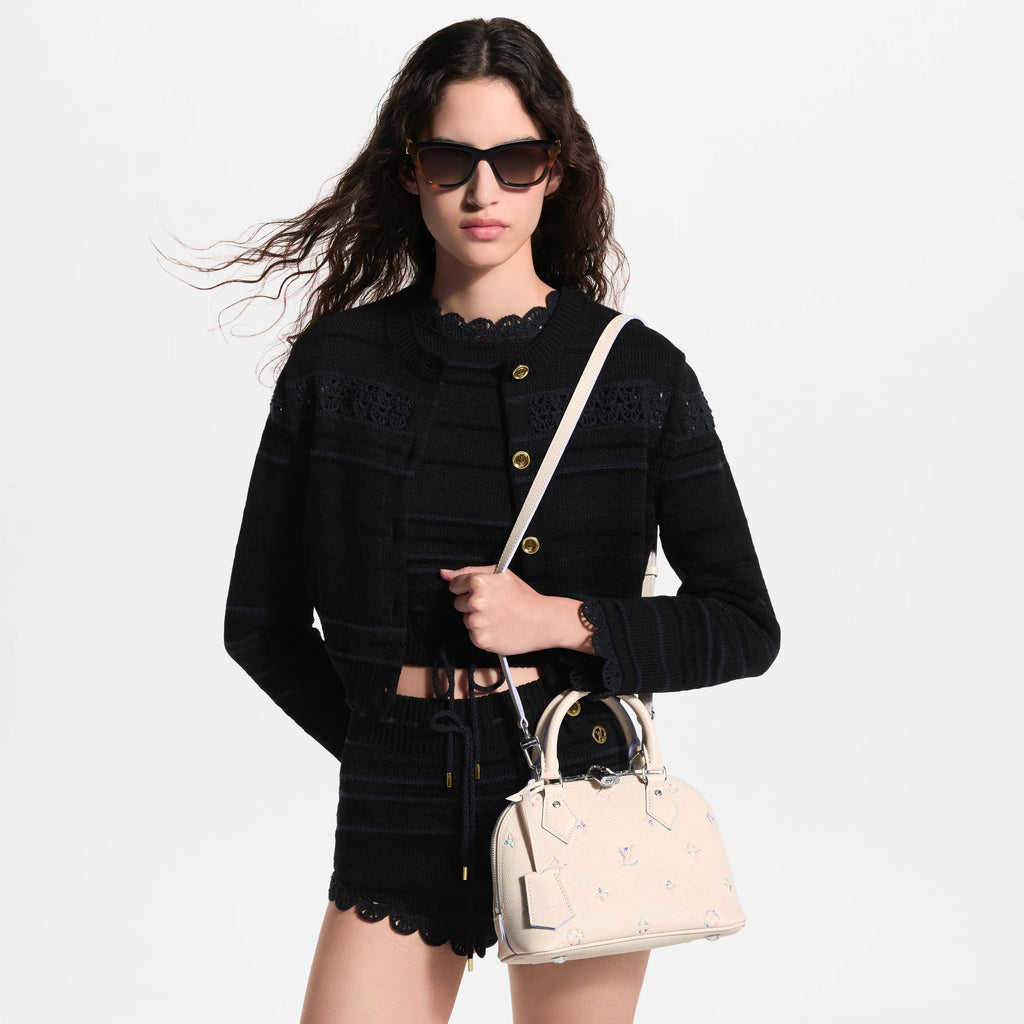 Alma BB Monogram Empreinte Link Quartz Bag For Women