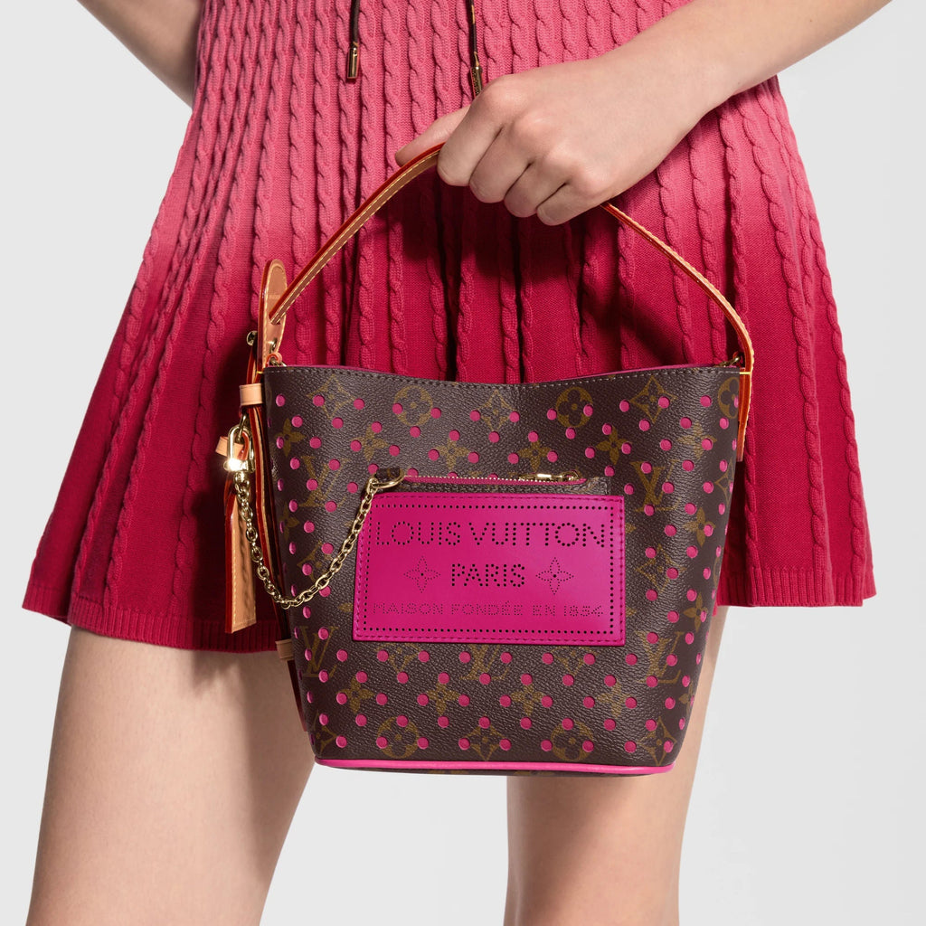 All In BB Monogram Perfo Pop Crush Tote Bag For Women