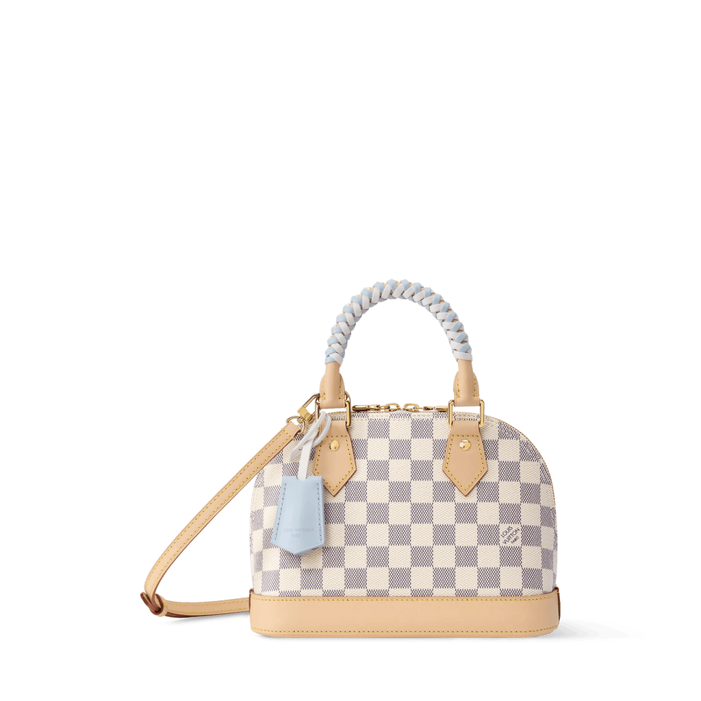 Alma BB Damier Azur Bleu Olympe Coated Canvas Handbag N40902 For Women