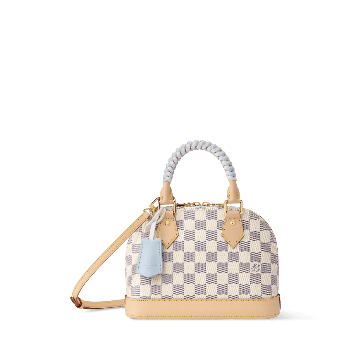 Alma BB Damier Azur Bleu Olympe Coated Canvas Handbag N40902 For Women