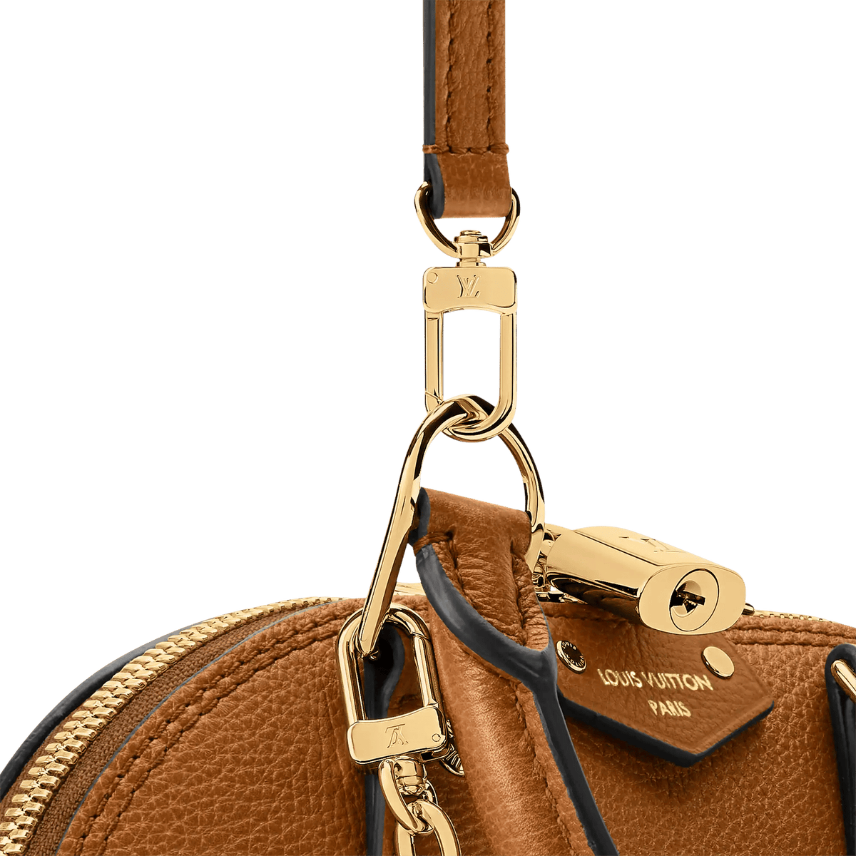 Tan Calfskin Leather Luggage product image 3