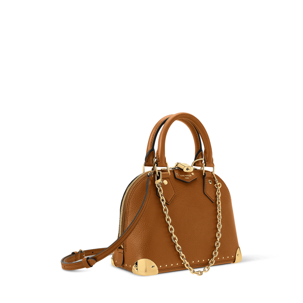 Tan Calfskin Leather Luggage product image 2