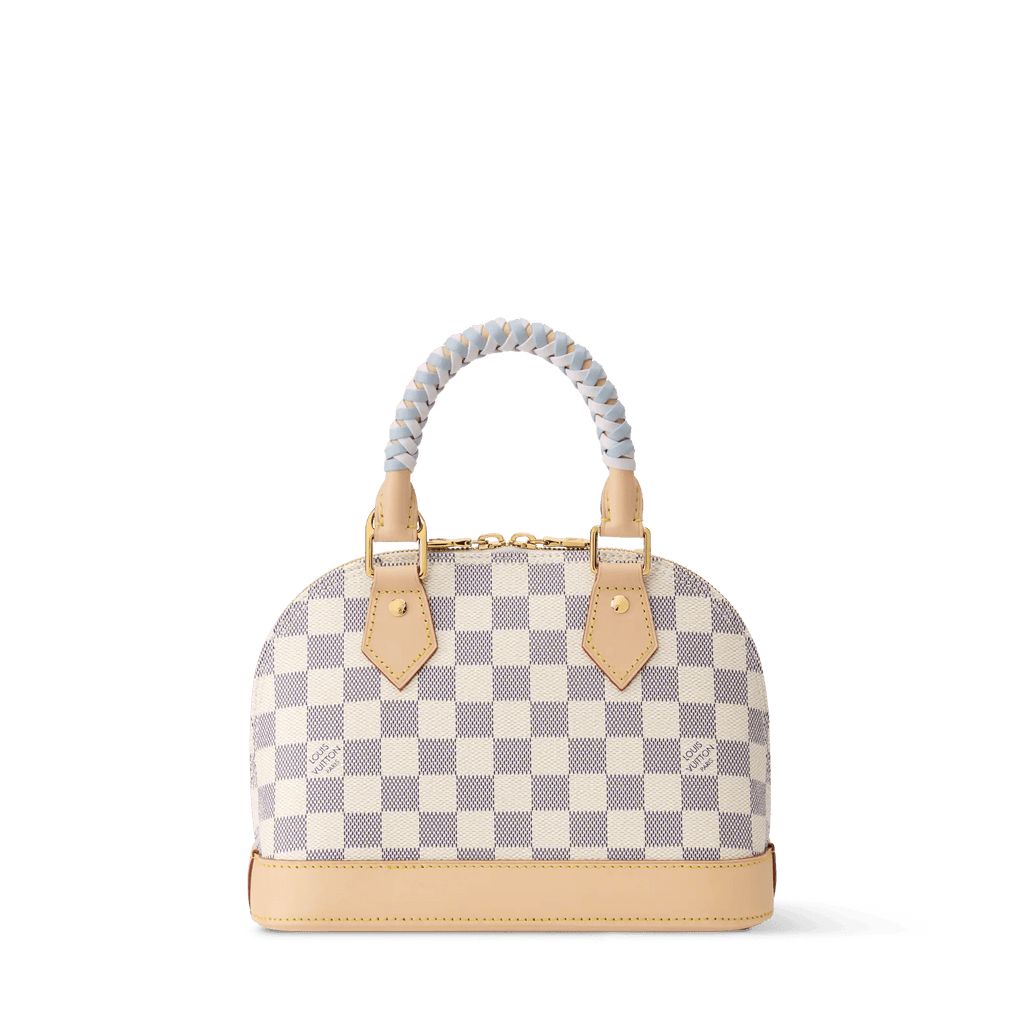 Alma BB Damier Azur Bleu Olympe Coated Canvas Handbag N40902 For Women