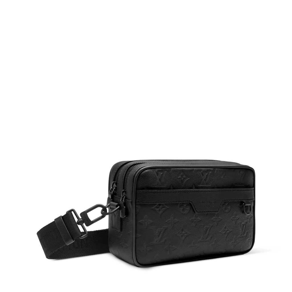 Alpha Messenger Bag Black Shoes For Men