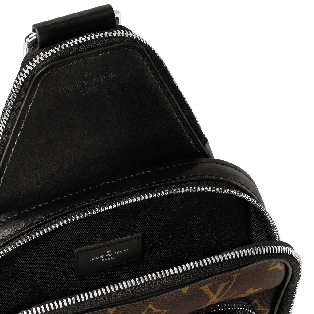 Avenue Slingbag Monogram Macassar Shoes For Men