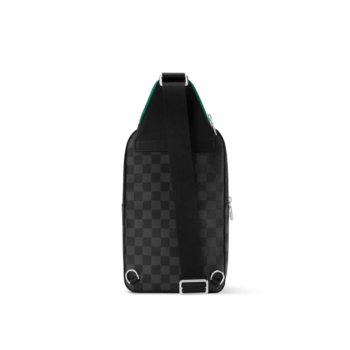 Men's Green Coated Canvas Handbag product image 3