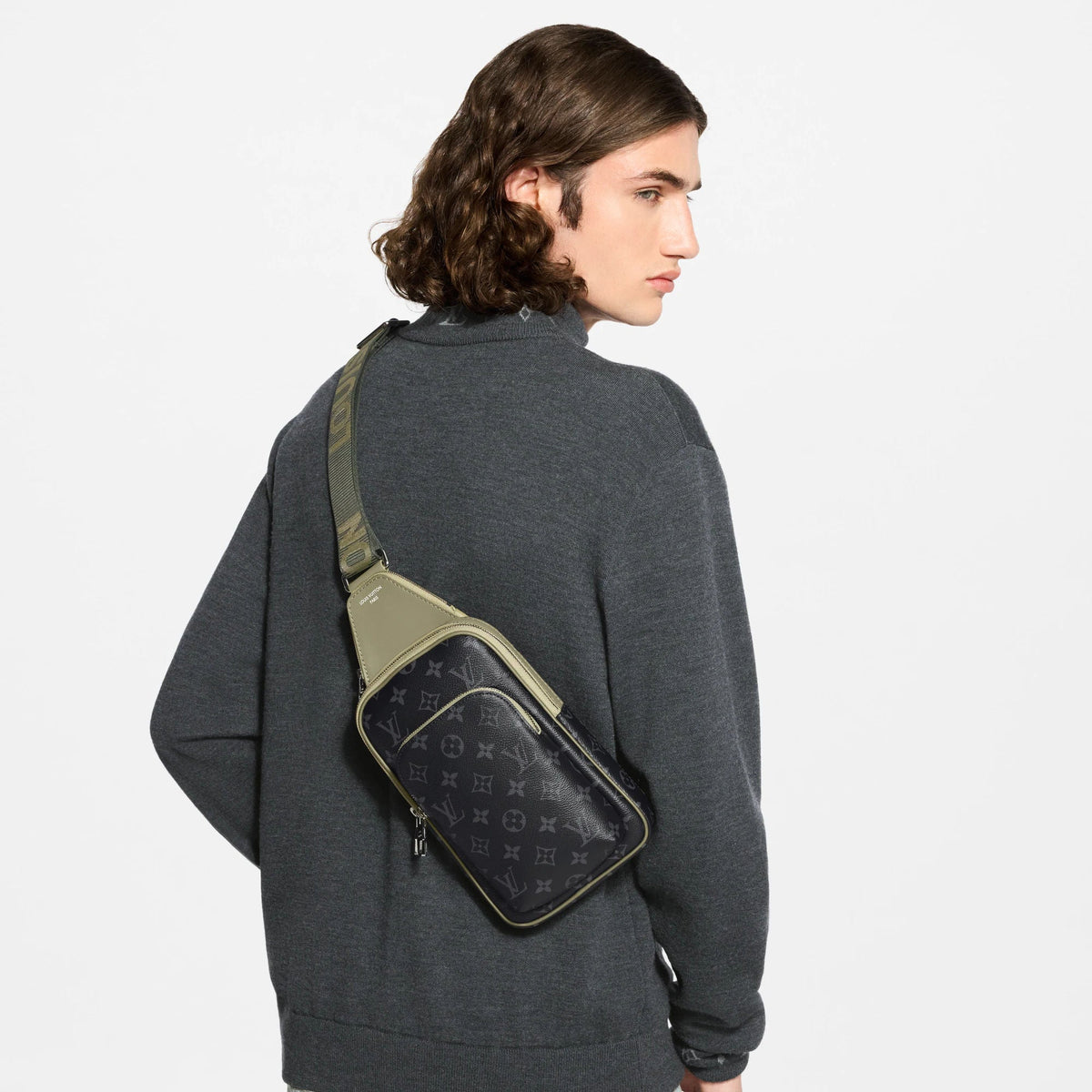 Avenue Slingbag PM Khaki Shoes For Men