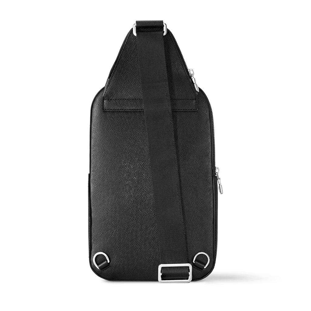 Men's Black Cowhide Leather Handbag product image 14