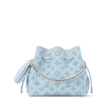 Bella Mahina Bleu Olympe Perforated Calfskin Leather Tote Bag M28885 For Women