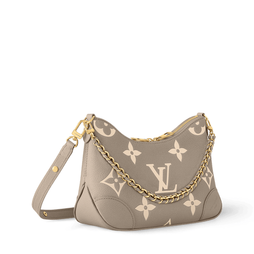 Boulogne PM Bicolor Monogram Empreinte Leather Shoulder Bag M13224 For Women