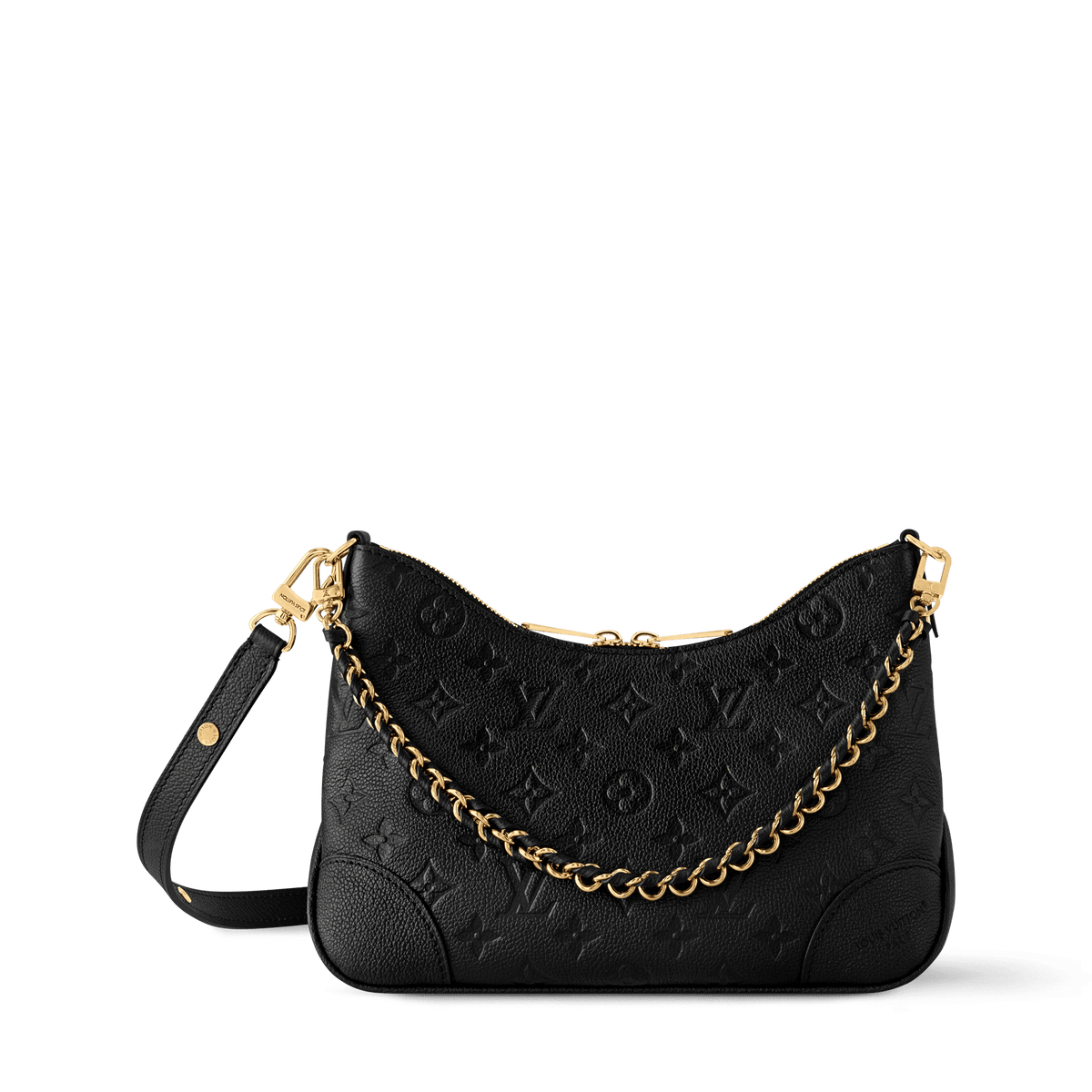 Boulogne PM Black Monogram Empreinte Leather Crossbody Bag M12930 For Women
