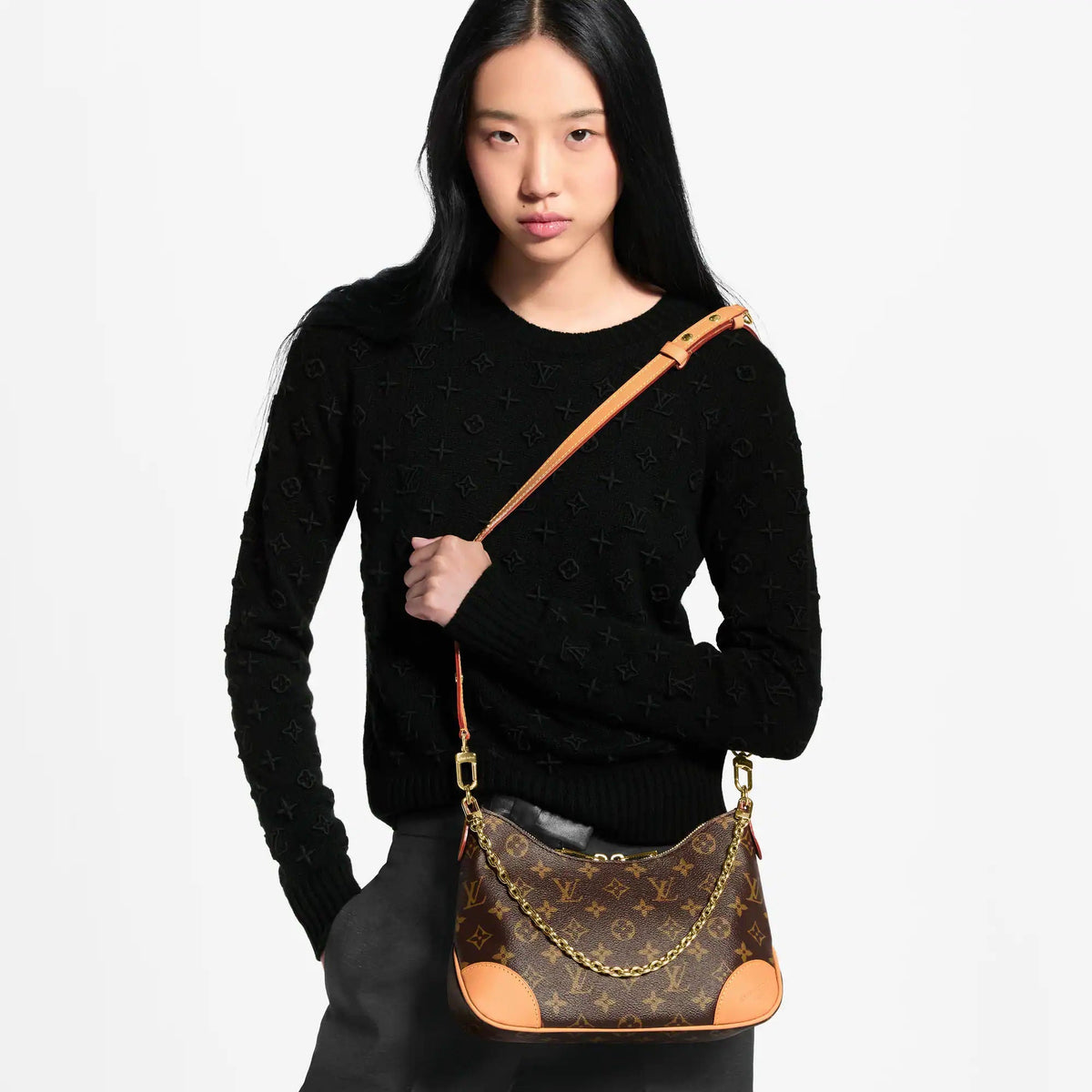 Boulogne PM Monogram Canvas Crossbody Bag For Women
