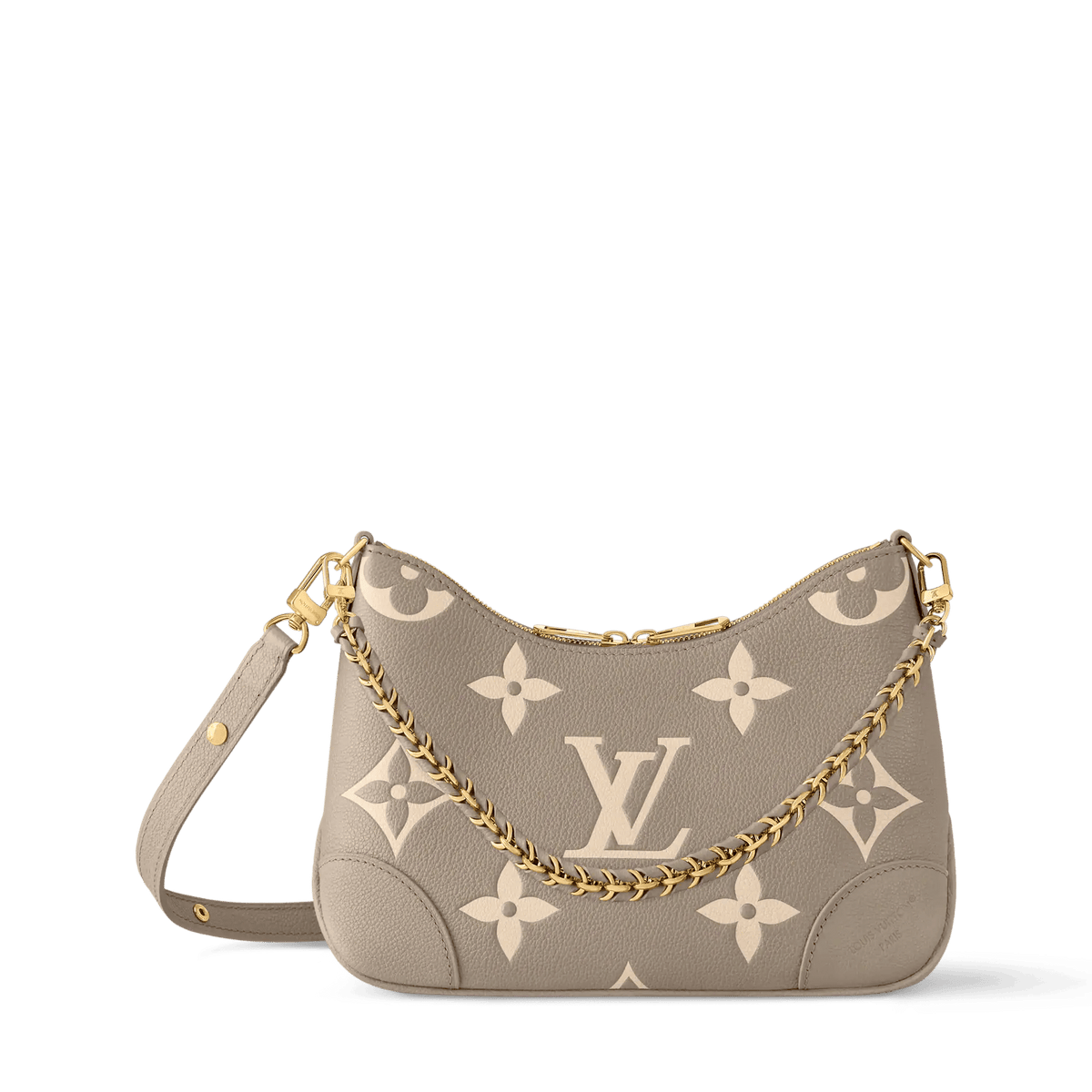 Cream Leather Shoulder Bag product image 1