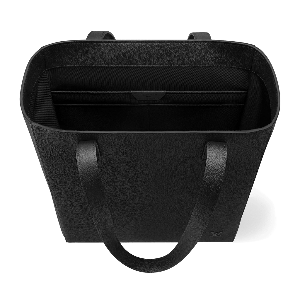 Cabin Tote Waxy Calfskin Black For Men
