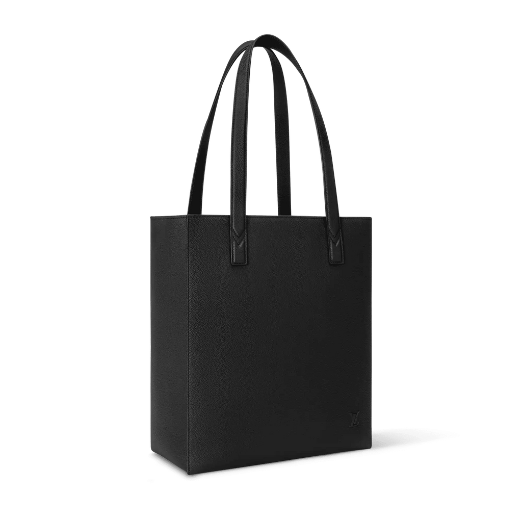 Cabin Tote Waxy Calfskin Black For Men
