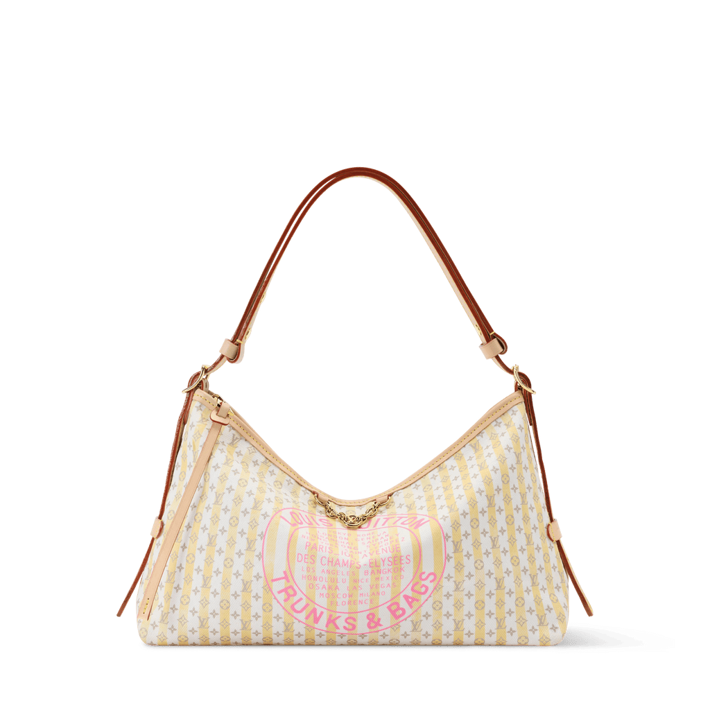 Carryall East West Banana Monogram Coated Canvas Tote Bag M29139 For Women