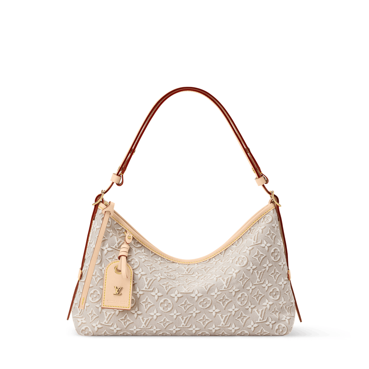 Cowhide Leather & Cotton Tote Bag product image 1