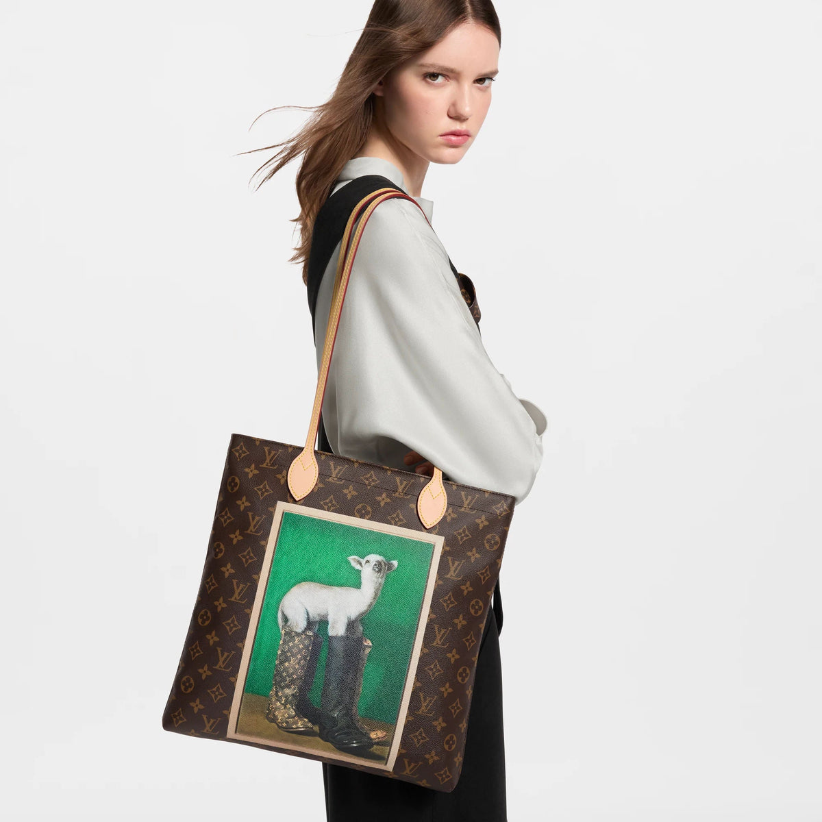 Carry It Monogram Canvas Tote Bag For Women