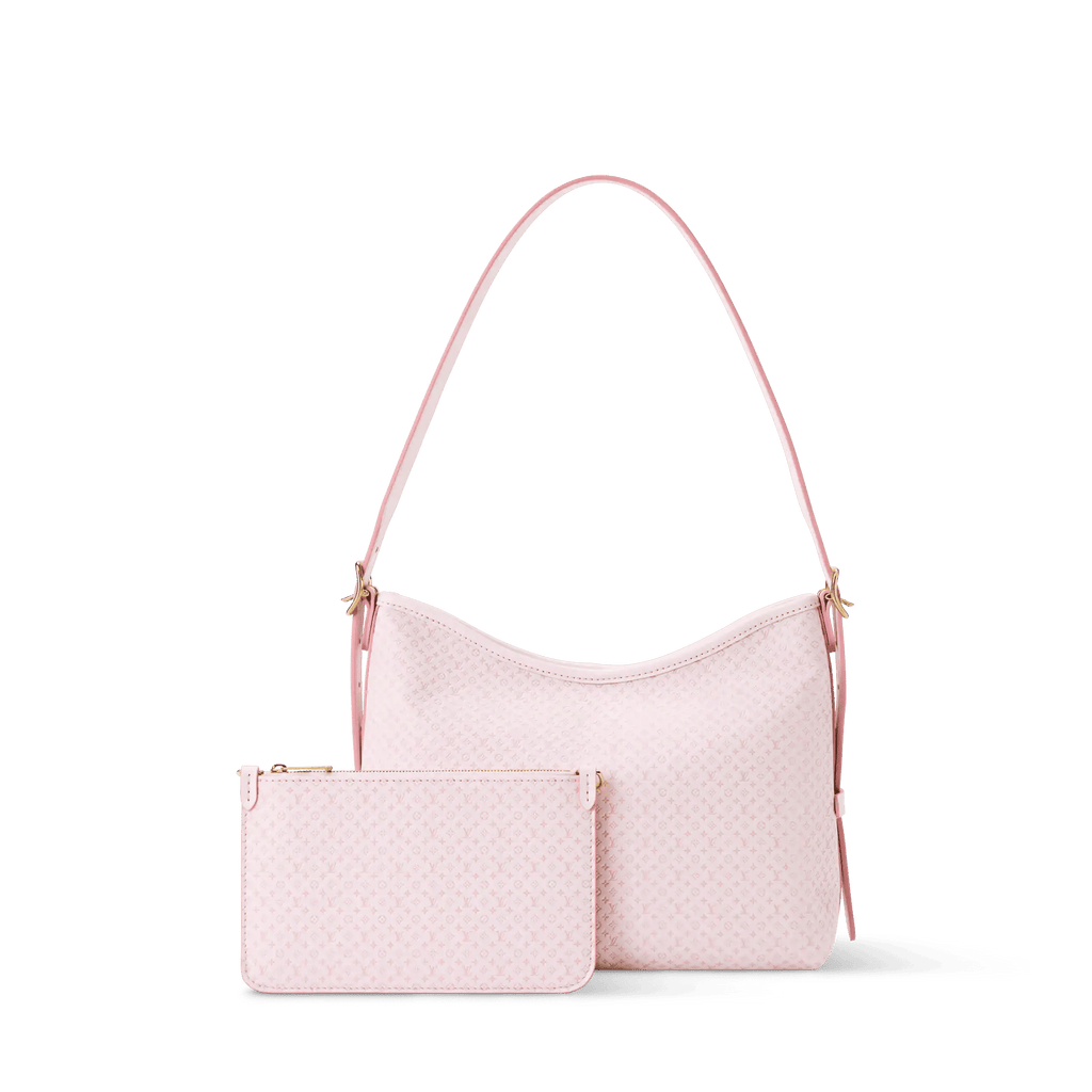 Carryall PM Light Bliss Calfskin Leather Tote Bag M28518 For Women