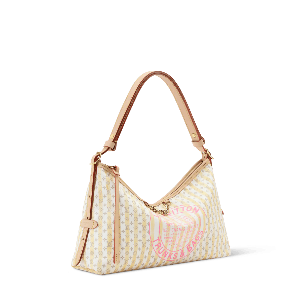 Carryall East West Banana Monogram Coated Canvas Tote Bag M29139 For Women