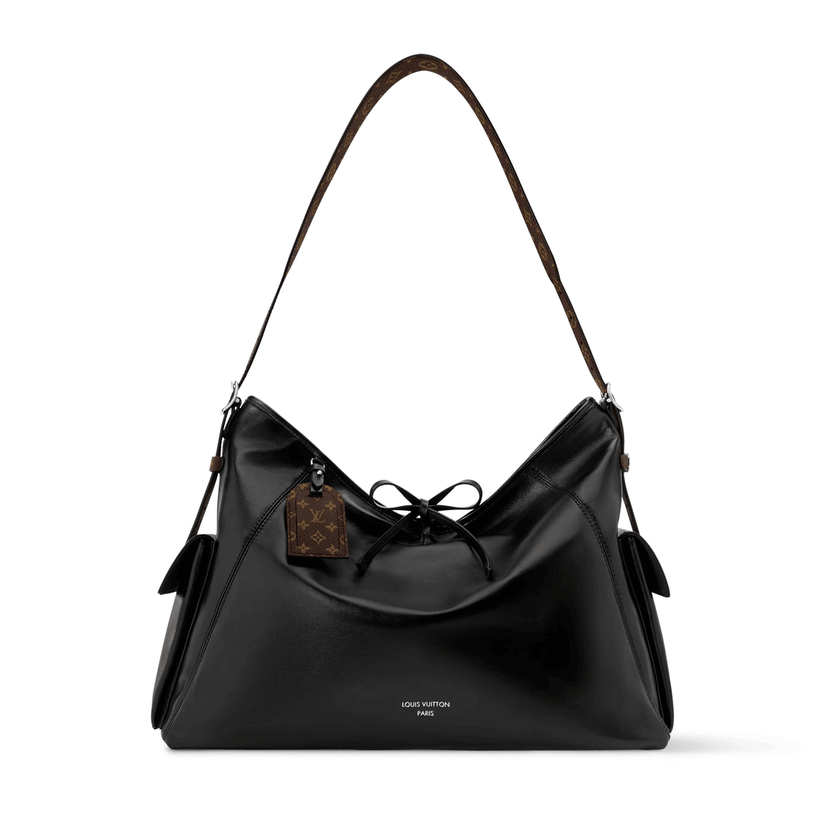 Black Leather Travel Bag product image 1