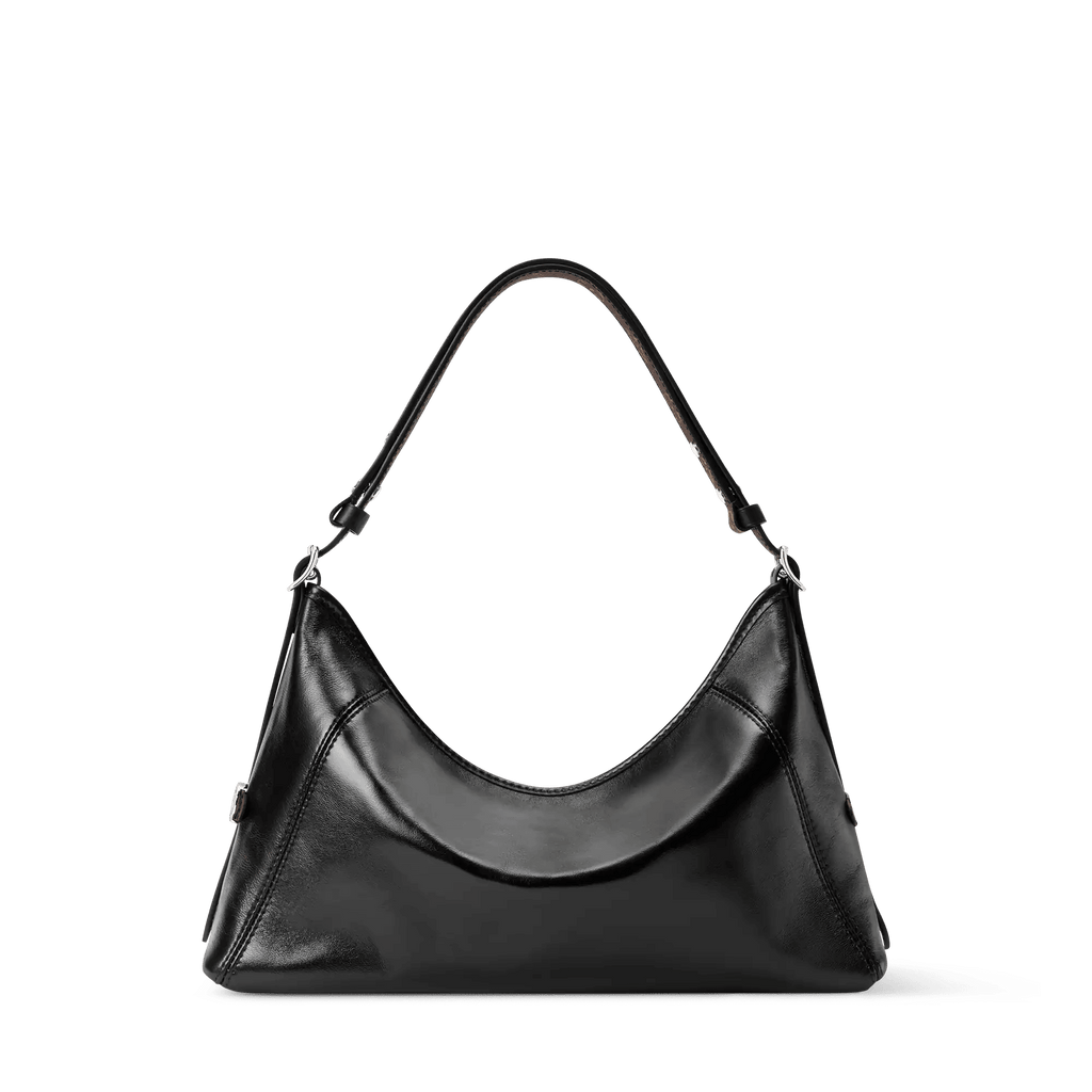 CarryAll East West Black Lamb Leather Crossbody Bag M28160 For Women