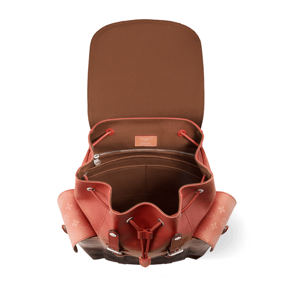 Orange Coated Canvas Backpack product image 3