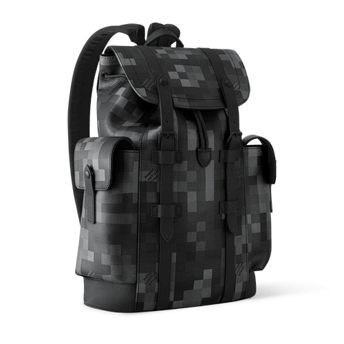 Christopher MM Backpack Damoflage Black Shoes For Men