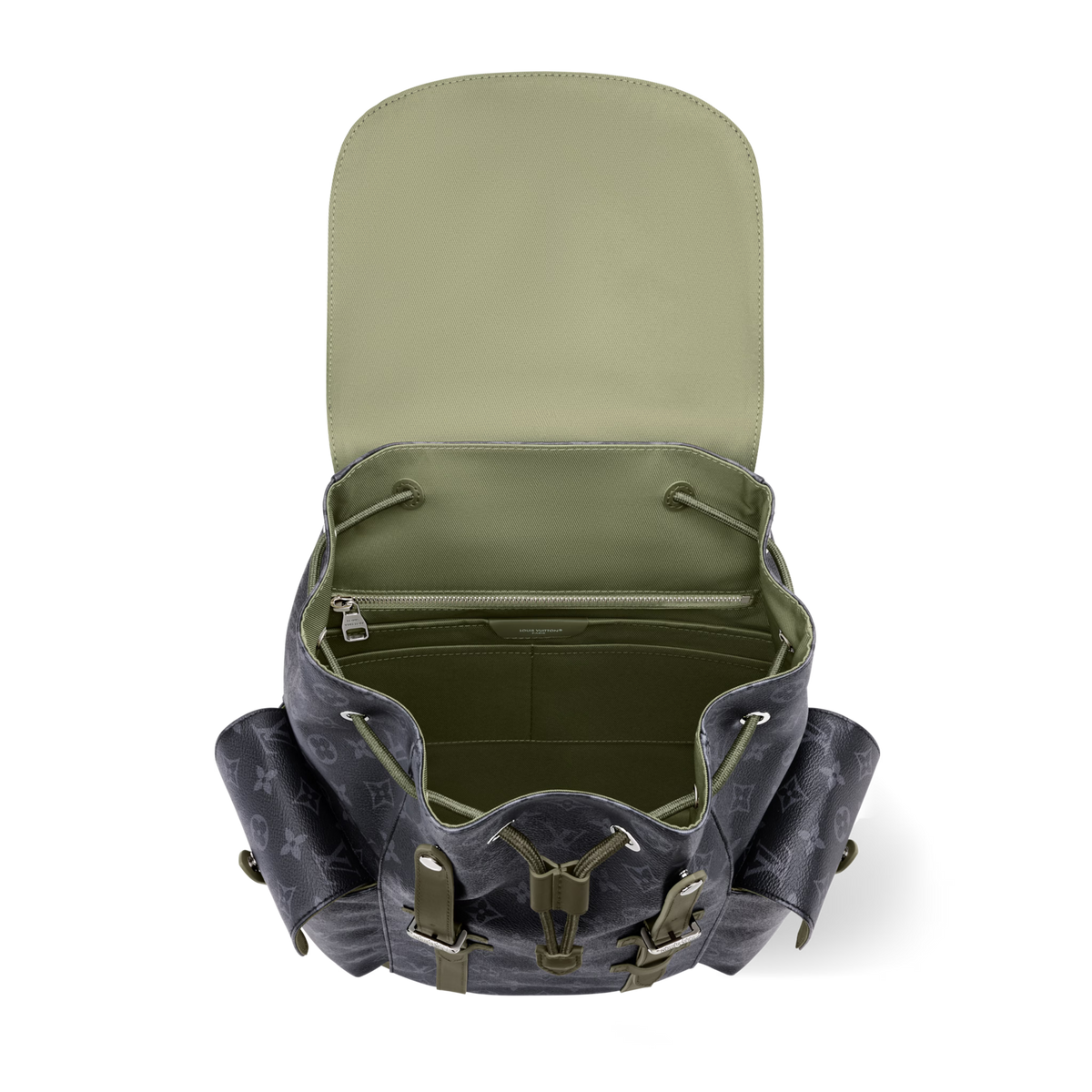Men's Khaki Coated Canvas Backpack product image 13