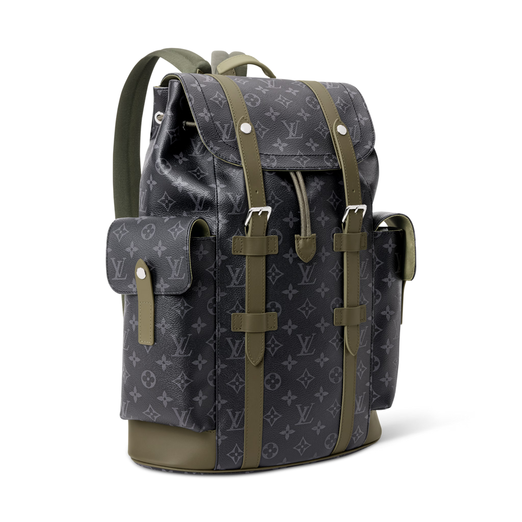 Men's Khaki Coated Canvas Backpack product image 12