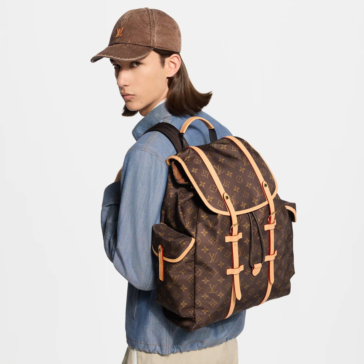 Christopher East West MM Silk Tech Backpack Shoes For Men
