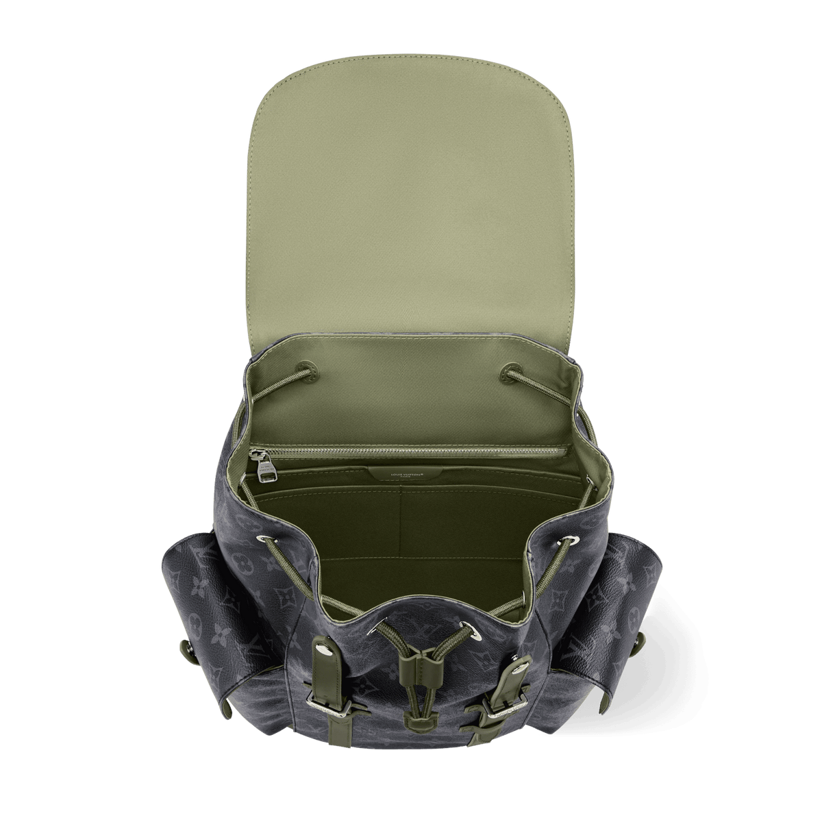 Men's Khaki Coated Canvas Backpack product image 3