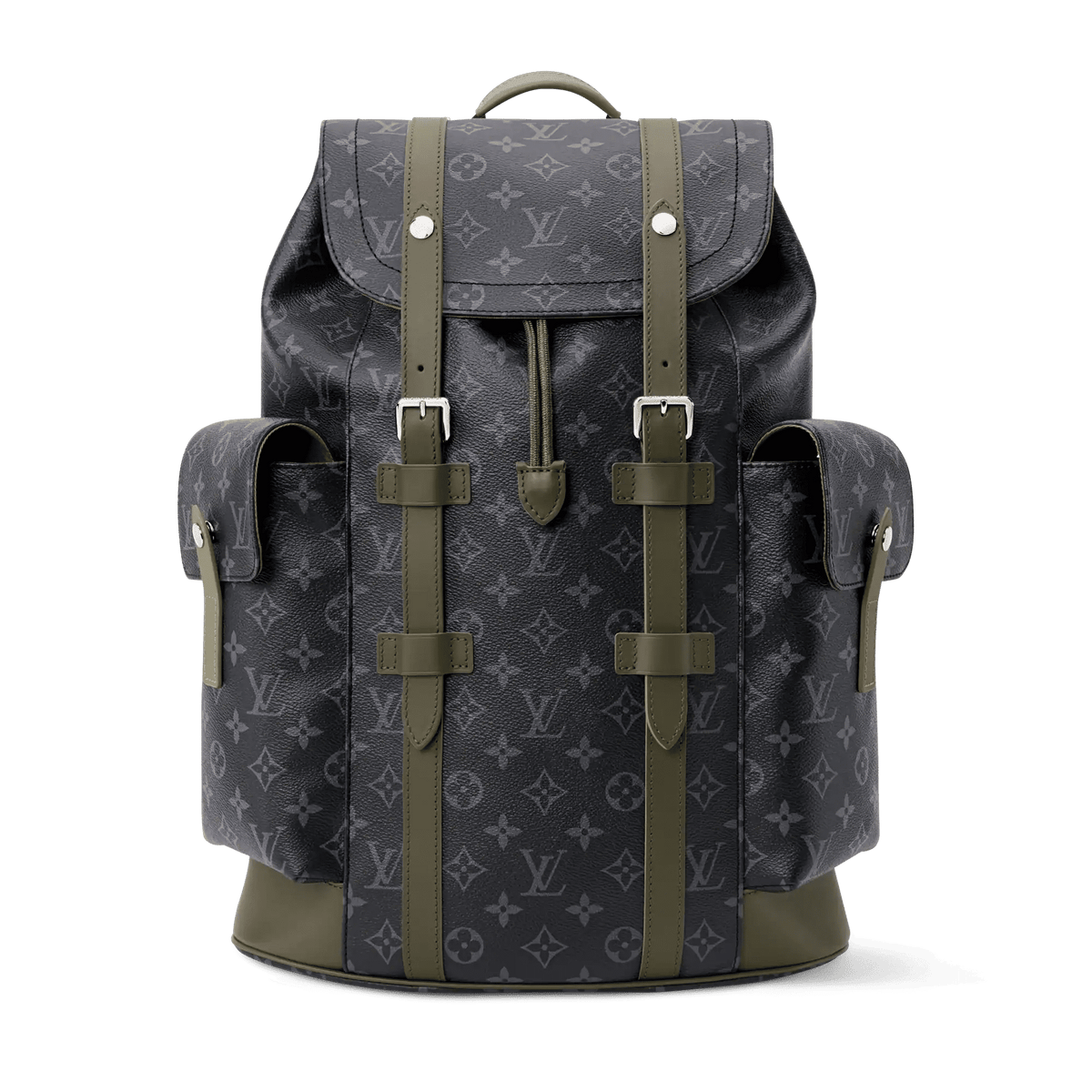 Men's Khaki Coated Canvas Backpack product image 1