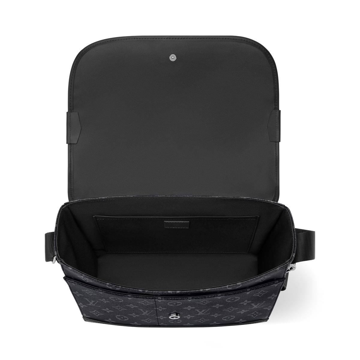 Black Coated Canvas Handbag Design 002 product image 10