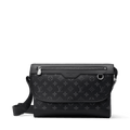 Black Coated Canvas Handbag Design 002 product image 1