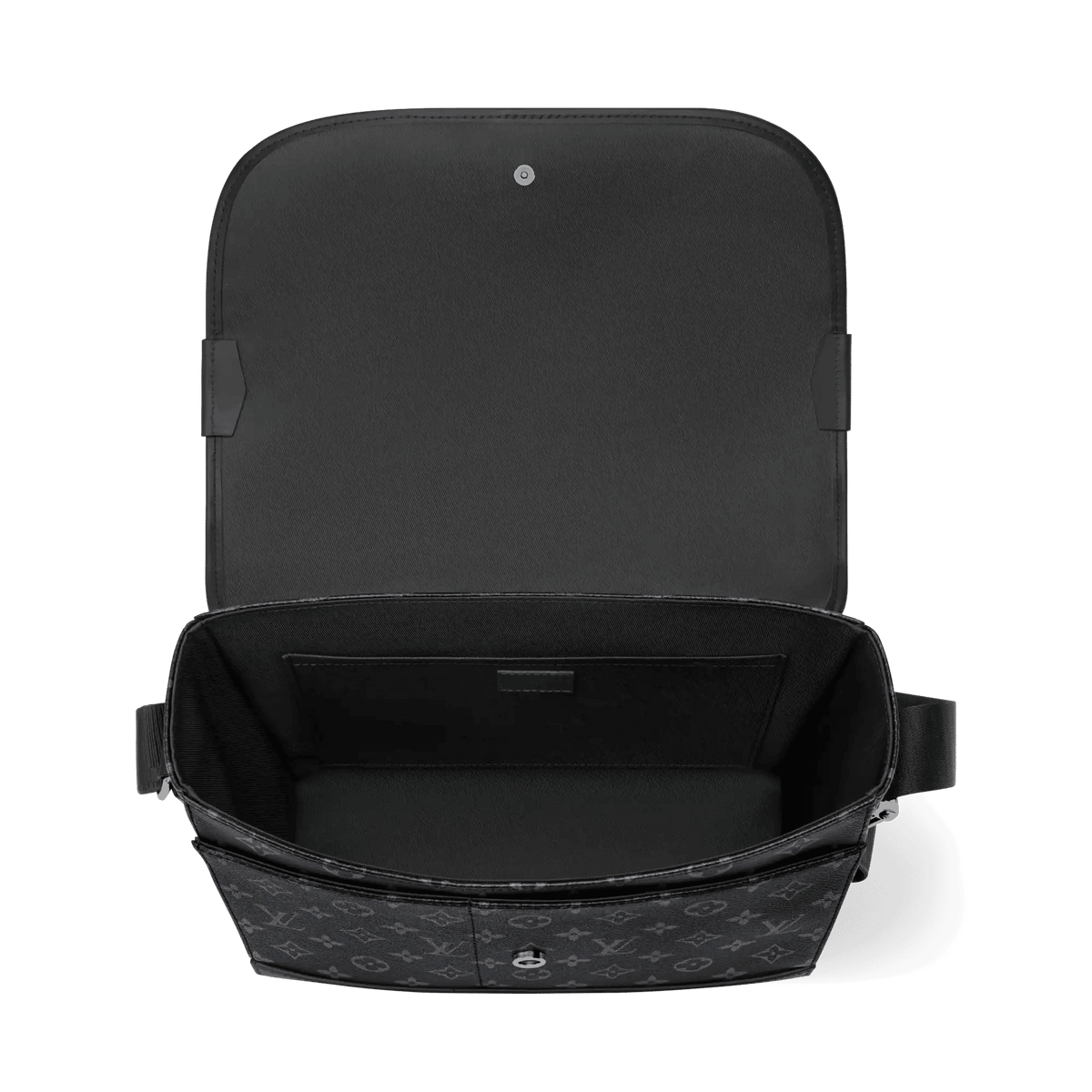 Black Coated Canvas Handbag Design 002 product image 3