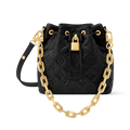 Coussin Bucket Monogram Embossed Lambskin Leather Bucket Bag M26216 For Women