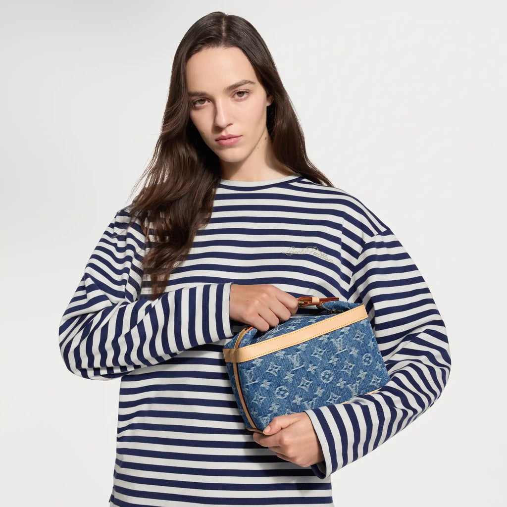 Cruiser Toiletry Bag Monogram Denim M27945 Collection