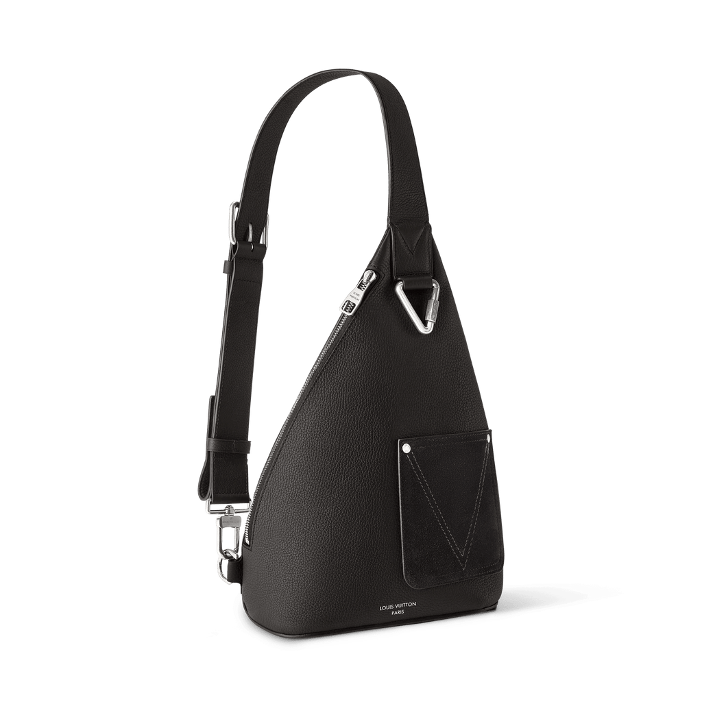 Delta Slingbag Black Shoes For Men