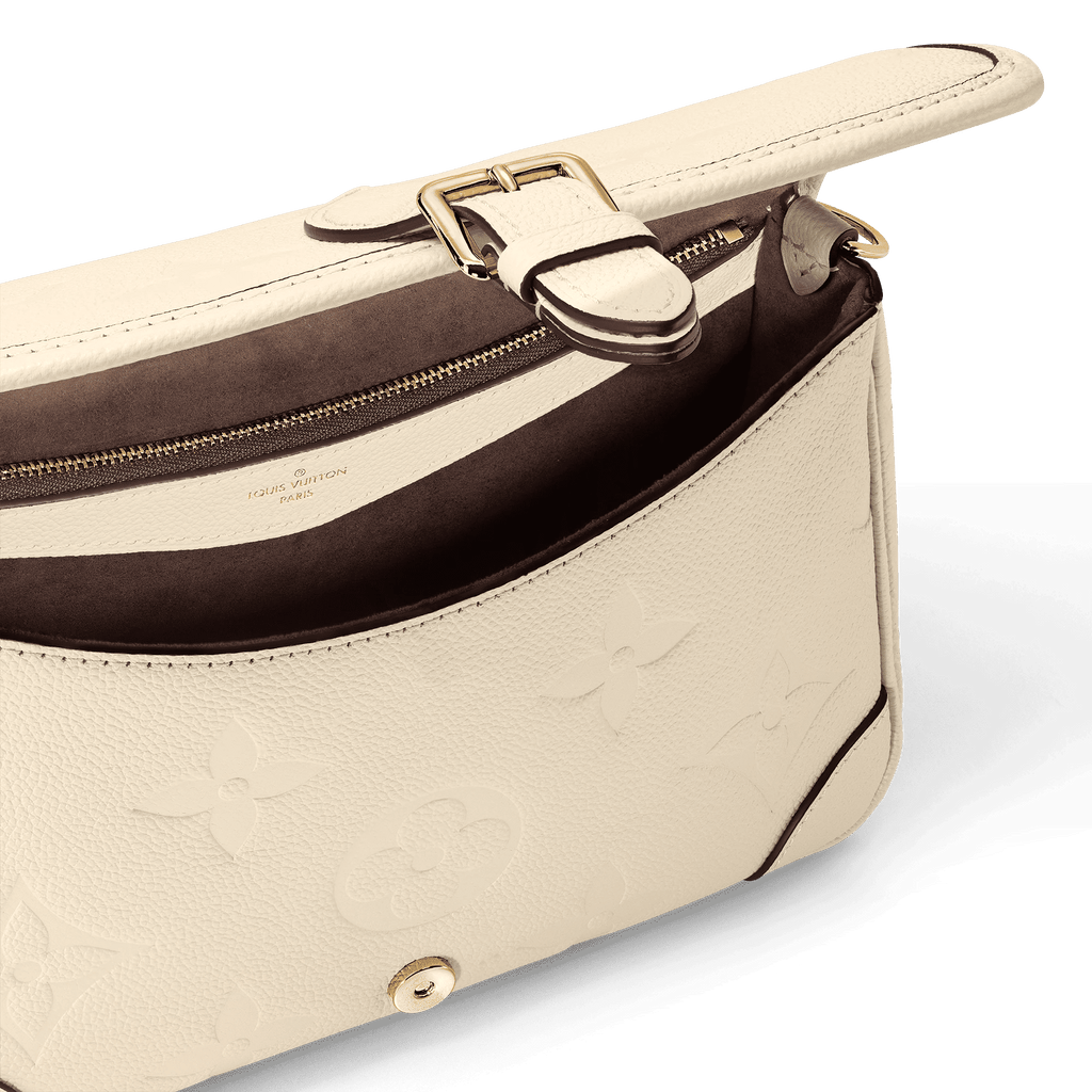 Diane Monogram Empreinte Leather Satchel For Women