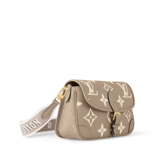 Diane Monogram Empreinte Leather Satchel M46583 For Women