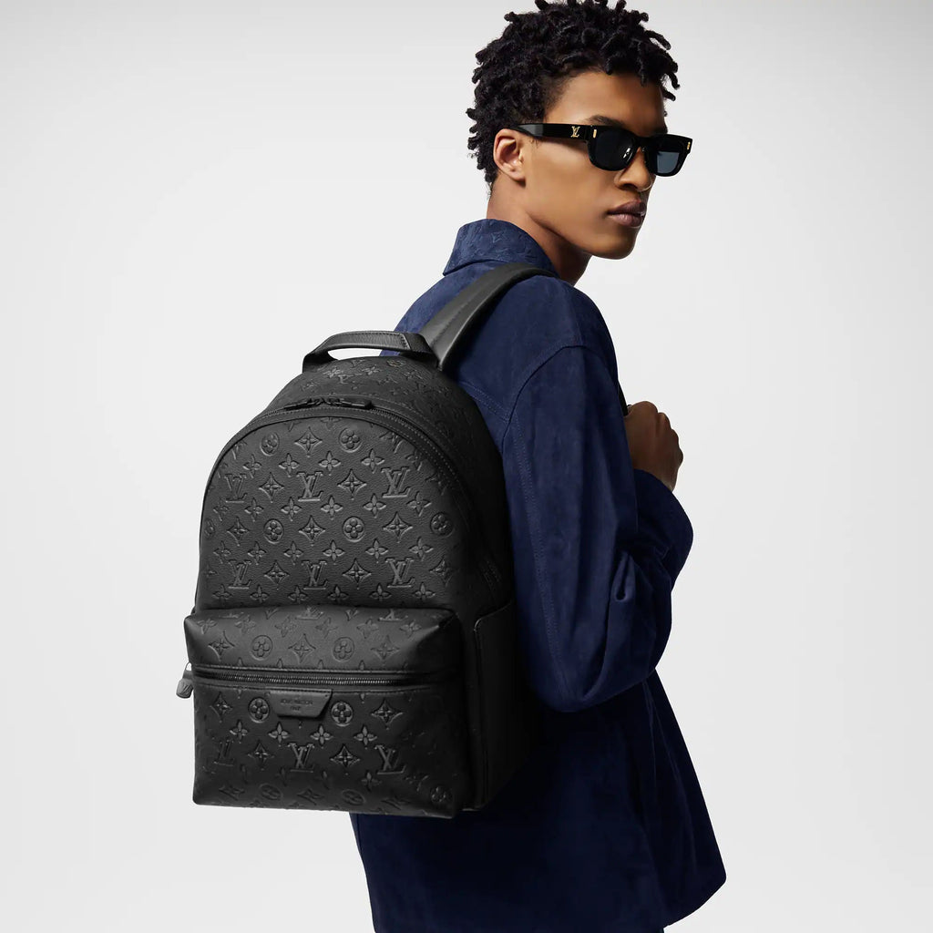 Black Leather Backpack Design 003 product image 7