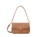 Hazelnut Calfskin Leather Shoulder Bag product image 1