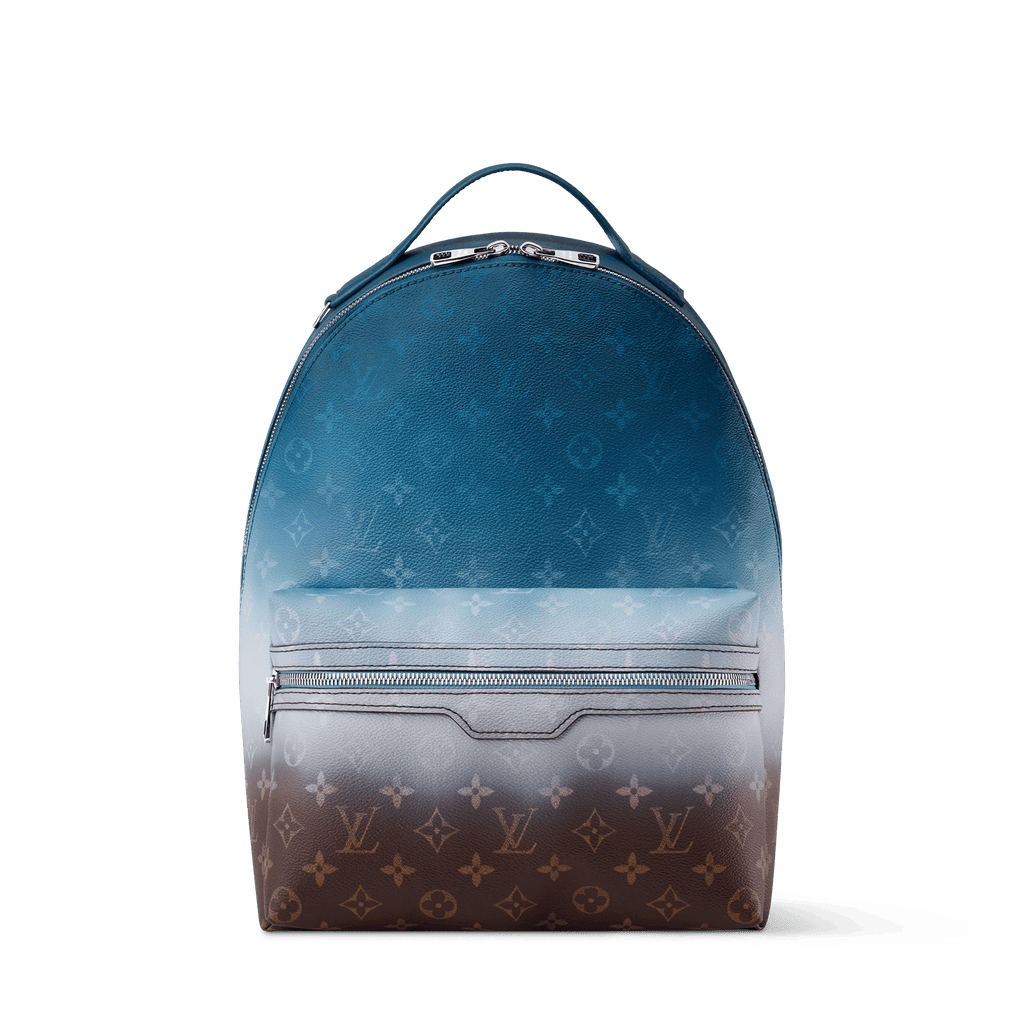 Blue Coated Canvas Backpack product image 1
