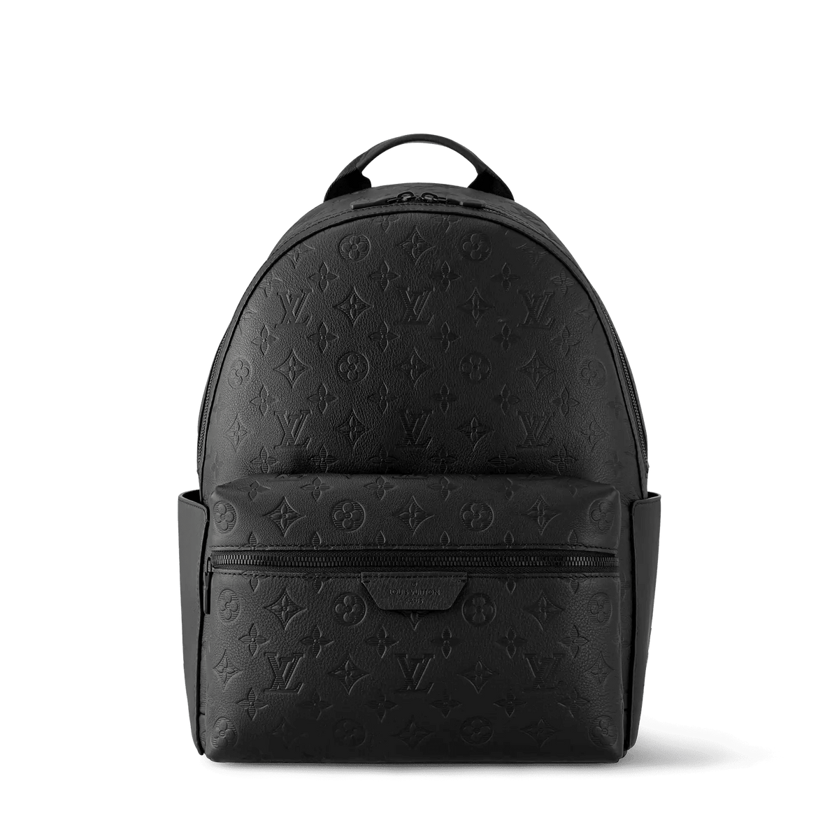 Black Leather Backpack Design 003 product image 1
