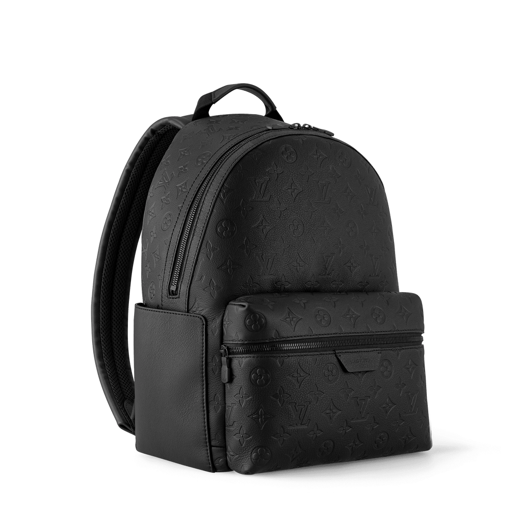 Black Leather Backpack Design 003 product image 2