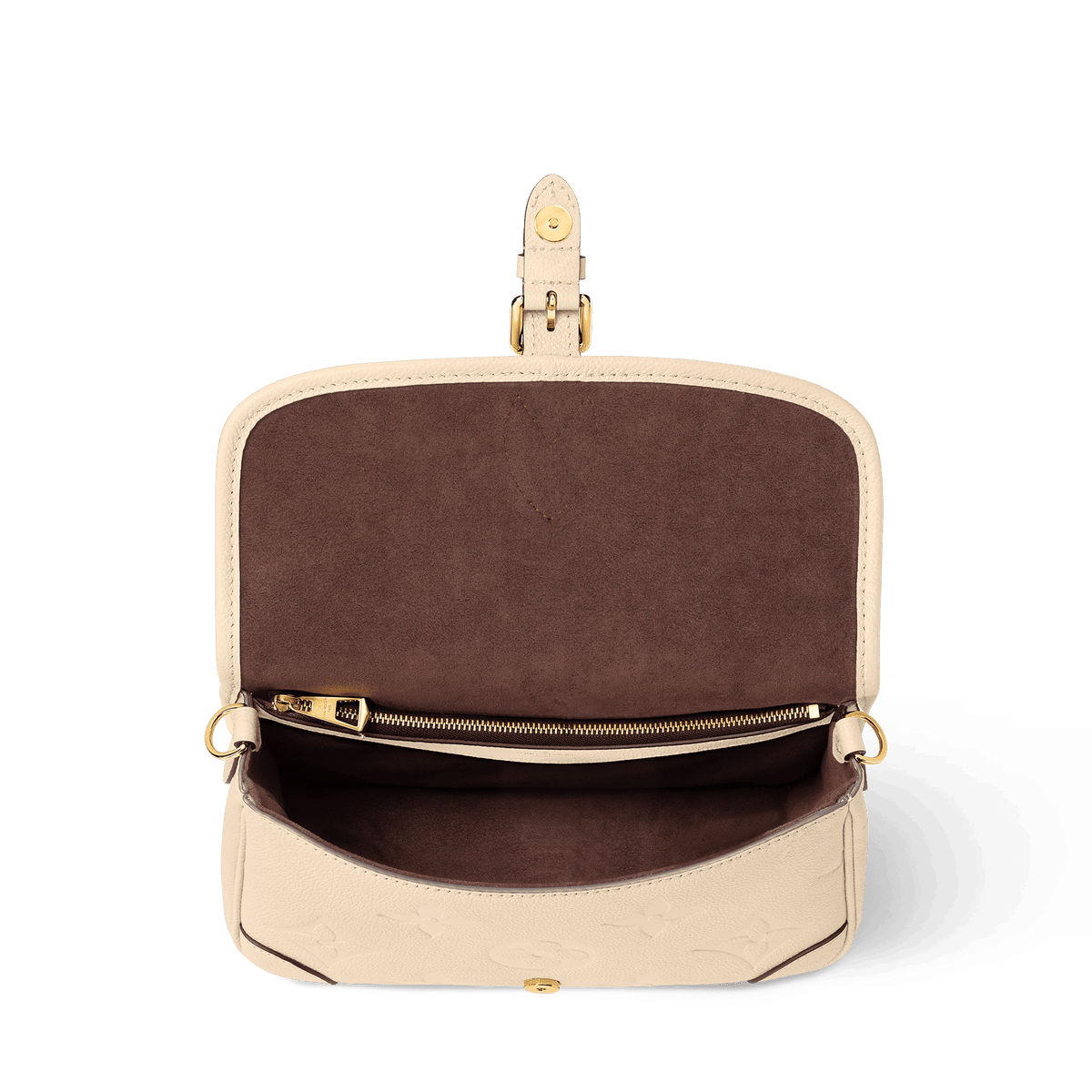 Diane Monogram Empreinte Leather Satchel For Women