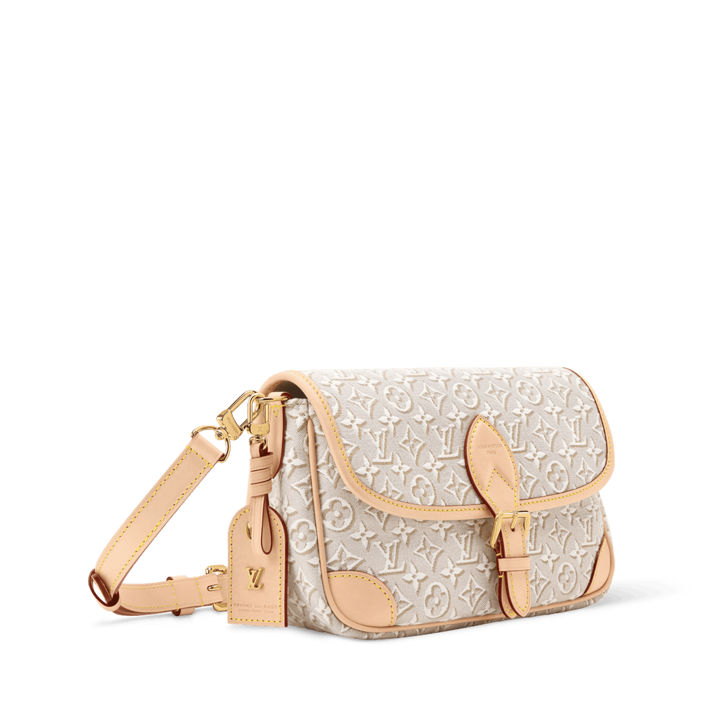 Men's Cowhide Leather & Cotton Crossbody Bag product image 7