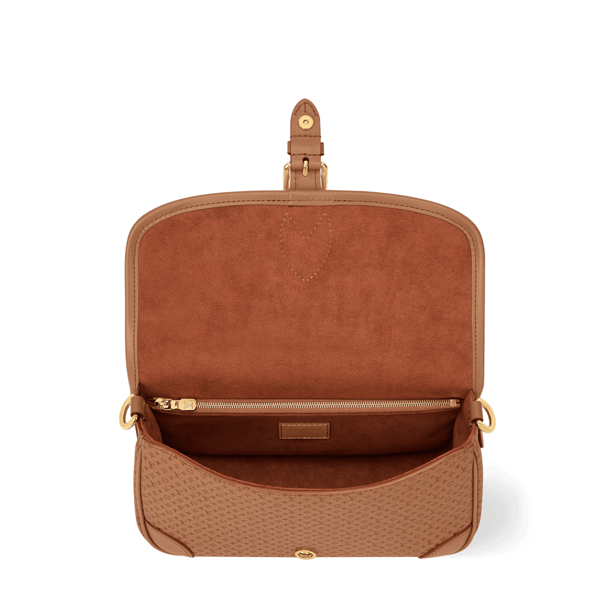 Hazelnut Calfskin Leather Shoulder Bag product image 4
